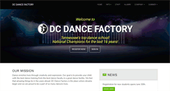Desktop Screenshot of dcdancefactory.com