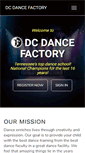 Mobile Screenshot of dcdancefactory.com
